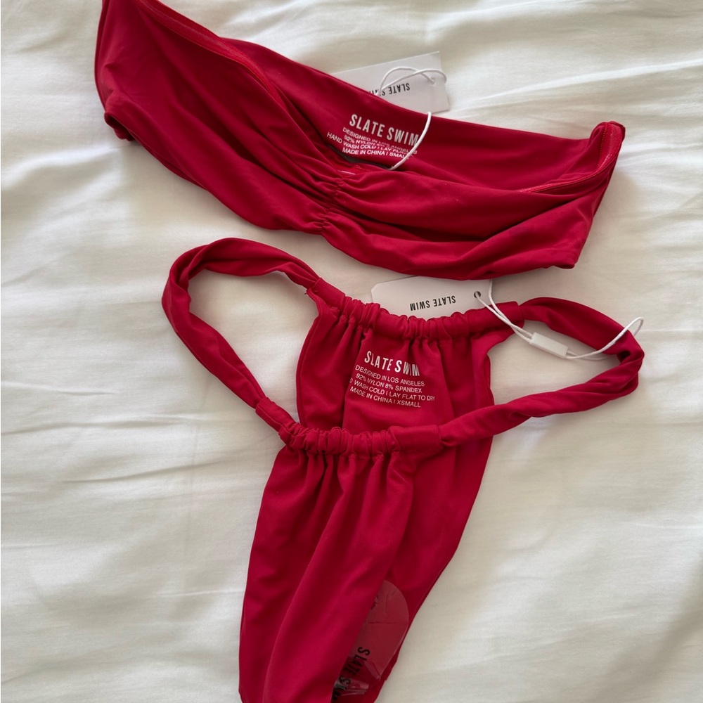 Red Bikini Set